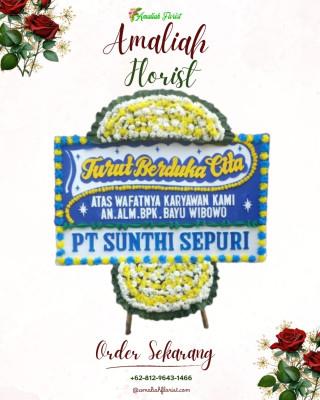 Papan Bunga Duka di Panyabungan