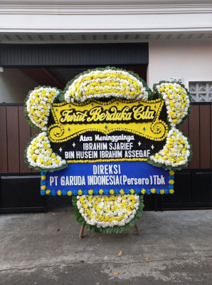 Papan Bunga Duka di Panyabungan