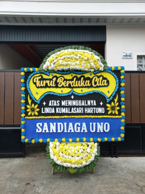 Papan Bunga Duka di Panyabungan