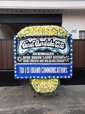 Papan Bunga Duka di Panyabungan